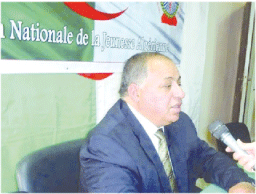 الأمين العام للاتحاد الوطني للشبيبة الجزائرية