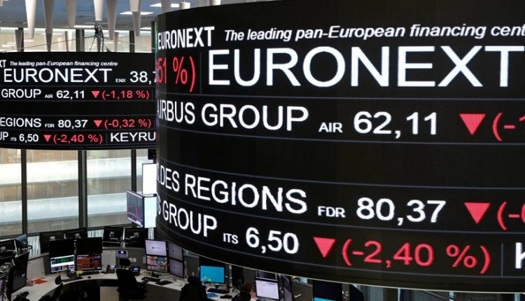 الأسهم الأوروبية تتراجع بفعل شكوك حول لقاح محتمل لوباء كورونا