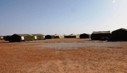 الجيش الوطني الشعبي يضع مستشفى ميدانيا تحت تصرف الشعب الصحراوي