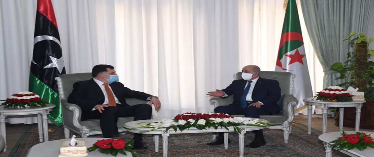 الرئيس تبون يستقبل رئيس المجلس الرئاسي لحكومة الوفاق الوطني لدولة ليبيا