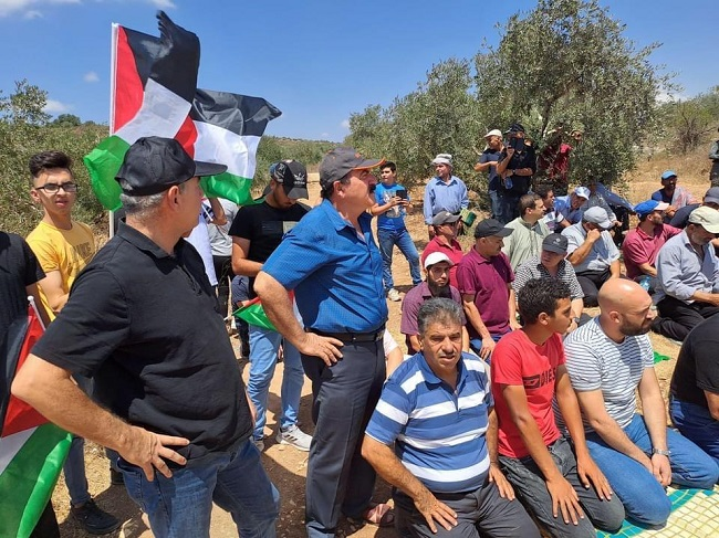 الكيان الصهيوني يقمع وقفة احتجاجية شرق طولكرم بالضفة الغربية المحتلة