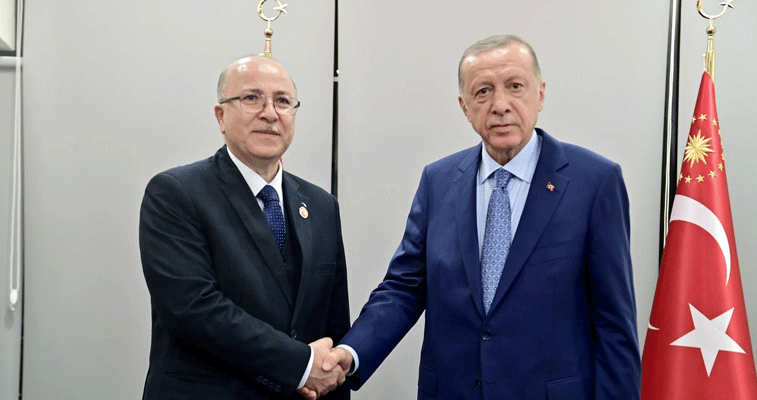 بن عبد الرحمان بعد استقباله  من طرف الرئيس أردوغان : العلاقات الجزائرية-التركية تعرف تطوّرا هاما 