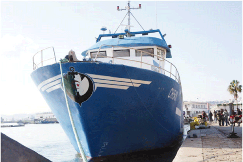 تدشين ثالث سفينة صيد تونة من صنع جزائري