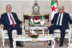 بوغالي يستقبل رئيس المجلس الوطني الفلسطيني: تأكيد على ثبات موقف الجزائر في نصرة القضية